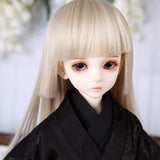 BJD 1/4 SD Doll Black Clothes SD Dolls Full Set 40Cm/15.75Inch Jointed Dolls Toy Action Figure Makeup Accessory