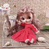 leoglint Blythe Doll Clothes, Dress Clothing for Blythe Doll 30 cm 1/6 Bjd Dolls Azone ICY Licca Doll