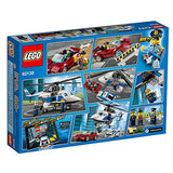 LEGO City Police High-Speed Chase 60138 Building Toy with Cop Car, Police Helicopter, and Getaway Sports Car (294 Pieces)