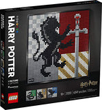 LEGO Art Harry Potter Hogwarts Crests 31201 Building Kit; Perfect for Adults Who Love Hobbies and Collectibles, New 2021 (4,249 Pieces)