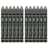 Koh-i-noor 12 Woodless Extra Thick Graphite Pencils. 2B. 8971