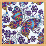 Diamond Painting Kits for Adults,5D DIY Special Shape Diamond Painting Partial Drill Butterfly Embroidery Cross Stitch Crystal Rhinestone Paintings Diamond Arts for Wall Decor Gift (12"x12")