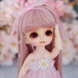 Bjd Doll Sd Doll 1/8 16cm 6.2 Inches Girl Toy Elf Doll Joint Doll Simulation Doll Clothes + Wig + Facial Makeup