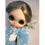 Handmade Fashion New Style Kimono Outfits And Hairpin Sets For 1/6 Blythe Dolls
