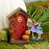 LA JOLIE MUSE Miniature Fairy Garden Sisters 4 Inch, Hand Painted Resin Figurines, for Garden Indoor Decor Gift