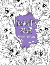 YamPuff's Stuff: A Kawaii Coloring Book of Chibis and Cute Girls
