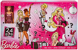 Barbie Advent Calendar: Blonde Barbie Doll, Child-Sized Ring, 5 Doll Fashions, 10 Accessories and 8 Storytelling Pieces Including 2 Pets, Holiday Gift for 3 to 7 Year Olds