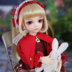 1/6 BJD Doll Full Set 26Cm 10Inch 19 Jointed Dolls + Wig + Skirt + Makeup + Shoes + Socks + Accessories,DIY Toys Fashion Dolls Christmas Best Gift