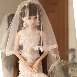 Y&D 1/3 BJD Dolls 60CM 23.6 Inch SD Doll Bride Princess Dolls 100% Handmade DIY Toy Children Birthday Gift,B