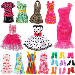 Bigib Set for 11 Ba-Girl Fashion Dolls Clothes Accessories