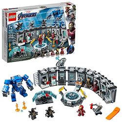 LEGO Marvel Avengers Iron Man Hall of Armor 76125 Building Kit Marvel Tony Stark Iron Man Suit Action Figures (524 Pieces)