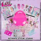 L.O.L. Surprise! Kit Includes Paper Dolls, Sticker Sheets, Scratch Art Sticker & Sheets, Sketchbook,Crayons,Mini Markers & More, Model Number: 90147