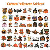 Halloween Stickers, Vinyl Water Bottle Decal Pumpkin Stickers for Cell Phones, Laptops, Skateboards, Luggage