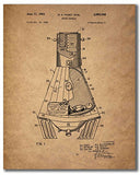 Space Patent Prints - Set of 4 Vintage Wall Art Photos