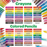 Crayola Twistables Pack (Silly Scents 72ct, Crayons 36ct & Colored Pencils 36ct) & Twistables Crayons Coloring Set, Back To School Gifts for Kids, Preschool Essentials, 50 Count