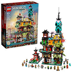 LEGO NINJAGO NINJAGO City Gardens 71741 Building Kit; Ninja House Playset Featuring 19 Minifigures, New 2021 (5,685 Pieces)