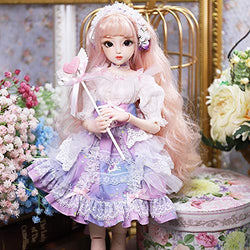 Diary Queen Fortune Days Original Design 18 inch Dolls(with Gift Box), Series 26 Joints Doll, Best Gift for Girls (Teresa)