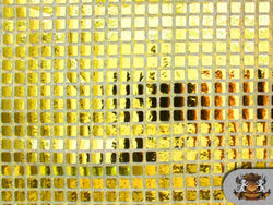 Square Sequin 6.85mm Gold 42" Wide / Sold By the Yard