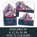 Derwent Colored Pencils, ColourSoft Pencils, Drawing, Art, Metal Tin, 72 Count (0701029)
