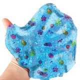 Slimygloop Make Your Own Mermaid DIY Slime Kit by Horizon Group Usa, Mix & Create Stretchy, Squishy, Gooey, Putty Slime, Sparkling Spangles & Clear Beads Included, Blue