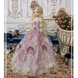 HMANE BJD Doll Clothes 1/3, Wisteria Lace Dress for 1/3 BJD Dolls (No Doll)