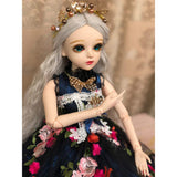Y&D BJD Doll 1/3 SD Doll 23.6 Inch 18 Ball Jointed Doll DIY Toys with Full Set Clothes Shoes Wig Makeup Accessories,Best Gift for Girls,A