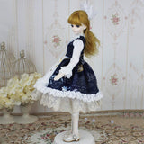 BJD Doll Clothes Lolita Palace Vintage Dress for SD BB Girl Ball Jointed Dolls,B,1/3