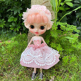 leoglint Blythe Doll Clothes, Dress Clothing for Blythe Doll 30 cm 1/6 Bjd Dolls Azone ICY Licca Doll