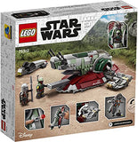 LEGO Star Wars Boba Fett’s Starship 75312 Fun Toy Building Kit; Awesome Gift Idea for Kids; New 2021 (593 Pieces)