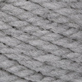 Bernat Softee Chunky Yarn, Grey Heather, Single Ball