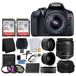 Canon EOS Rebel T6 Digital SLR Camera + Canon EF-S 18-55mm f/3.5-5.6 IS II Lens + SanDisk 64GB Card