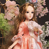 Diary Queen Fortune Days Original Design 18 inch Dolls(with Gift Box), Series 26 Joints Doll, Best Gift for Girls (Candice)