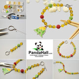 PH PandaHall 100 Sets Mixed Color Tibetan Style Toggle Clasps for Necklace Jewelry Making DIY Crafts Findings