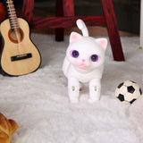 1/8 BJD Doll Mini Dolls Animal Body Little Makeup Pet Cat Toy 12 Ball Jointed Doll for Children Birthday Gift,B