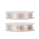 BENECREAT 20-Gauge Tarnish Resistant Silver Coil Wire, 33-Feet/11-Yard