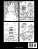Anxiety Relief Coloring Book for Adults: Mindfulness and Anti-Stress Coloring To Soothe Anxienty | Adult Coloring Book With Stress Relieving Designs, ... Flowers for Relaxation & Stress Relief