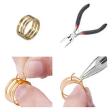 EuTengHao 1314pcs Open Jump Rings and Lobster Clasps Jewelry Repair Tools Kit Jewelry Making Supplies Kit Jewelry Finding Kit for Necklace Repair with Jewelry Making Accessories (Gold and Silver)