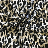 ITY Fabric Camouflage (19-1) Print Polyester Lycra Knit Jersey 2 Way Spandex Stretch 58" Wide