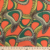 DTY African Print Fabric Senzo (1-1) Stretch Brushed Jersey Knit Apparel 58/60" Wide Sold BTY