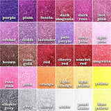 Fine Glitter for Resin, YGDZ 60 Colors 300g Assorted Craft Glitter Packs for Epoxy Resin, Nails, Slime, Tumblers, Body, Face, Eyeshadow, 5g Each Bag