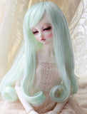 Linfairy 8-9 inch 1/3 BJD Wig Doll Hair SD DZ DD DOD LUTS Long Wig (Mint)