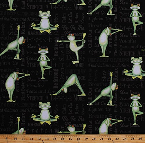 Cotton Frogs Yoga Frog Yoga Poses Stretches Stretching Exercise Amphibians Words Phrases Back In