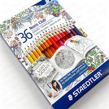 Staedtler - 36 Noris Club Colouring Pencils - Johanna Basford Edition