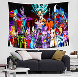 Anime Tapestry Backdrop for Boys Bedroom Party Decor 59x70in