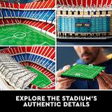 LEGO Camp NOU – FC Barcelona 10284 Building Kit; Build a Displayable Model Version of The Iconic Soccer Stadium (5,509 Pieces)