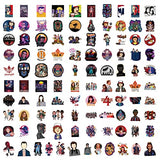 100 PCS Stranger Things Stickers Movie Season 4 Sticker Pack Halloween Decorations Waterproof Vinyl Stickers for Water Bottle, Laptop, Computer, Phone, PC, Skateboard, Bike, Stickers Kids/Teens Gift