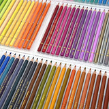 Professional Watercolor Pencil Set 150 Count Art Supplies for Coloring, Drawing, Shading Pre-Sharpened, Fine Point Lead Nontoxic, Water Soluble