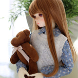 Children's BJD Doll Creative Toys 12 Ball Jointed Fashion Dolls 1/4 SD Dolls with Clothes Shoes Wig Hair Makeup DIY Toys