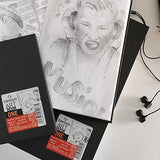 Canson ArtBook ONE - 10.2x15.2cm Spiral-Bound Sketchbook Including 80 Sheets of 100gsm Drawing Paper