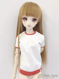 Petite Marie Japan for 1/3 Doll 23 inch 60cm SD DD BJD Japan High School Sportswear Gym Wear with Bloomers (Red)